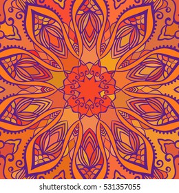 Abstract background, Round ornament texture.