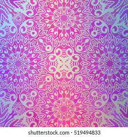 Fondo abstracto, Color magenta de la textura ornamental redonda