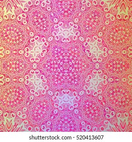 Fondo abstracto, Color magenta de la textura ornamental redonda