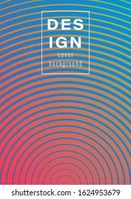 Abstract background with a round pattern on the gradient. Modern art. Applicable for Poster template, landing page, ui, ux ,coverbook, baner, social media posted. Vector illustration