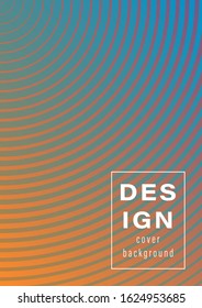 Abstract background with a round pattern on the gradient. Modern art. Applicable for Poster template, landing page, ui, ux ,coverbook, baner, social media posted. Vector illustration