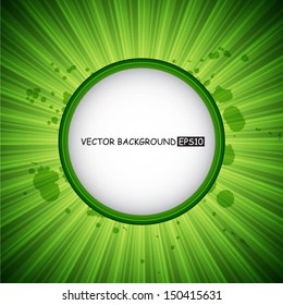 Abstract background with round place for text. EPS10 vector