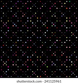Abstract background with round shapes