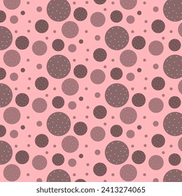 Abstract background from round shapes of different sizes.