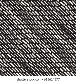 Abstract Background With Rounded brush strokes. Doodle Vector Seamless Pattern.