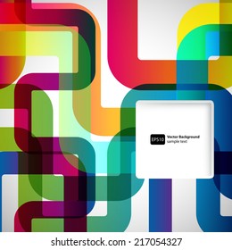 Abstract background with rounded design elements.