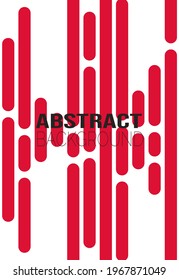 Abstract background of rounded lines