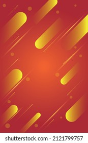 abstract background. rounded lines on orange background. vector illustration, eps 10.