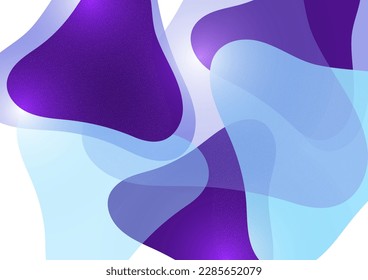 Abstract background from rounded triangles overlapping each other. Geometric trendy template. Vector illustration for wallpaper, banner, background, postcard, book illustration, landing