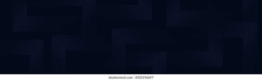 Abstract background with Royal blue triangle lines. Modern minimal trendy shiny lines pattern horizontal. Vector illustration
