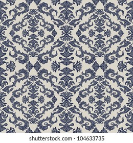 Abstract background, royal damask ornament, classic seamless pattern, rich vector wallpaper, luxury beautiful silk, floral fashion fabric, paisley, graphic ornaments for paper page template for design