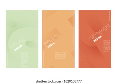Abstrakter Hintergrund von S, T und U Letter for Cover, Banner, Social Media und anderen. Vektorgrafik.