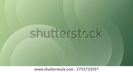 Abstract background with sage green fluid curved overlapping layers