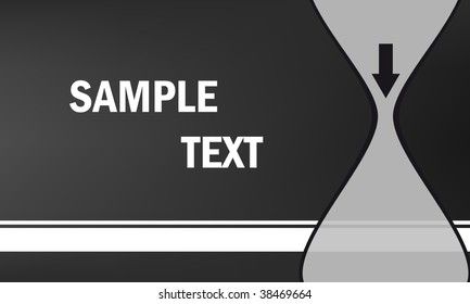 Abstract background. Sand-glass