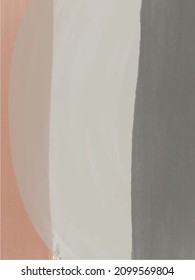 Abstract background. Scandinavian modern style. Impressionism modern art for poster, banner, card, flyers. 