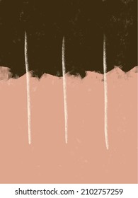 Abstract background. Scandinavian modern style. Impressionism modern art for poster, banner, card, flyers. 