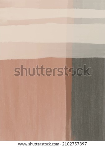 Abstract background. Scandinavian modern style. Impressionism modern art for poster, banner, card, flyers. 