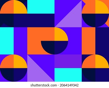 Abstract background in Scandinavian style. Vector illustration
