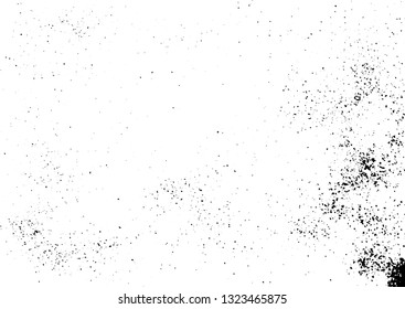 Abstract background, scattered black pepper. Vector hand crafted texture. Overlay illustration over any design to create grungy effect and depth. For posters, banners, retro designs.