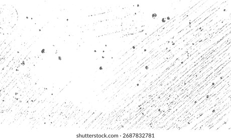 Fondo Abstractas con puntos grises dispersos y líneas diagonales sobre una superficie blanca.