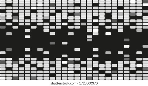Abstract background with scattered mosaic pieces