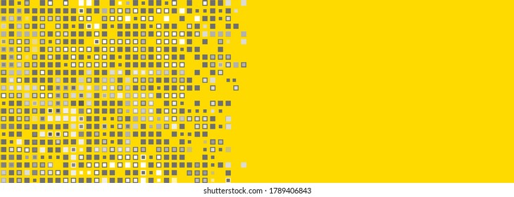 Fondo abstracto con piezas de mosaico dispersas