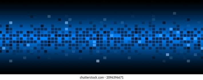 Fondo abstracto con piezas de mosaico dispersas