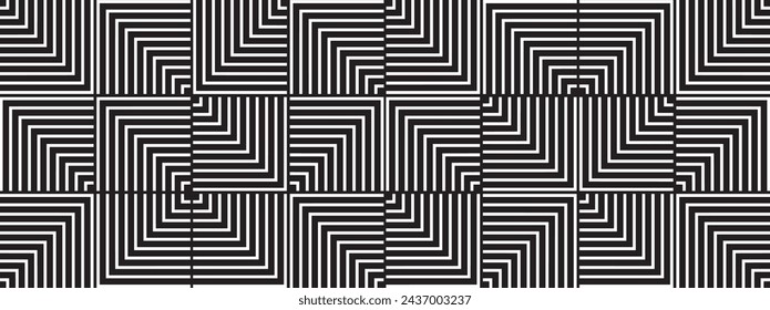 Abstract background with scattered mosaic pieces