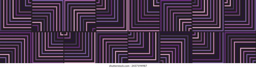 Abstract background with scattered mosaic pieces
