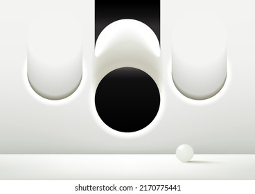 Abstract background, scene for product display, 3d rendering.