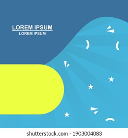abstract background for School admission social media instagram post template 3