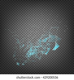 Abstract background for science.