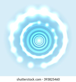 Abstract Background. Science Fiction Element. Vector. Eps10