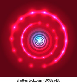 Abstract Background. Science Fiction Element. Vector. Eps10
