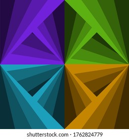Abstract to the background with science inspiration lamp music concert shape, vector