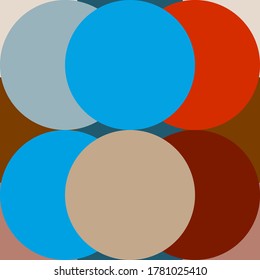 Abstract to the background with science shape inspiration by circle and circle, vector