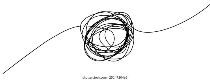 abstract background scribble line drawing on white as background