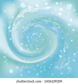 Abstract Background. The Sea Current Swirling Into A Whirlpool.