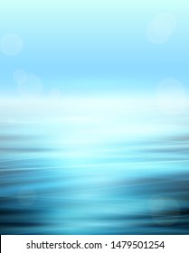 Abstract background Sea and Sky theme. Calm and rest. Vector