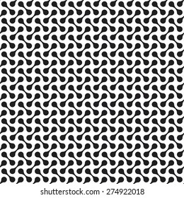abstract background with seamless black pearls pattern