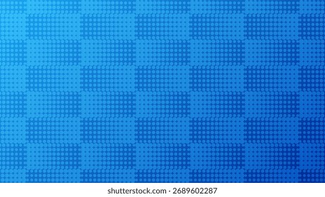 FONDO ABSTRACTAS CÍRCULO INCONSÚTIL FORMAS GEOMÉTRICAS TEXTURA DE PATRÓN COLOR AZUL PLANTILLA DISEÑO VECTOR