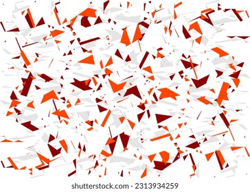 Abstract background with seamless colorful broken glass pattern