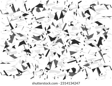 Fondo abstracto con un patrón incoloro de vidrio roto