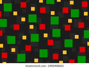 Abstract background with seamless colorful squares pattern