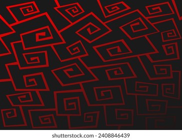Fondo abstracto con un patrón de líneas geométricas sin curas