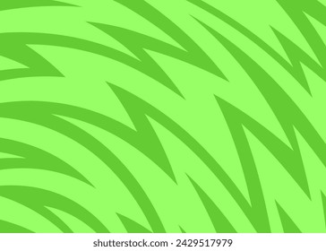 Abstract background with seamless curved sharp zigzag line pattern
