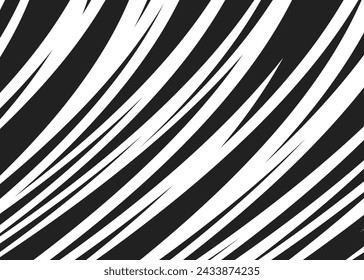Abstract background with seamless curved slash lines pattern