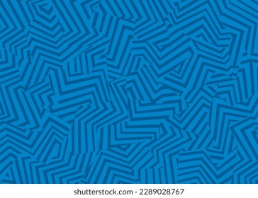 Abstract background with seamless dazzle camouflage pattern