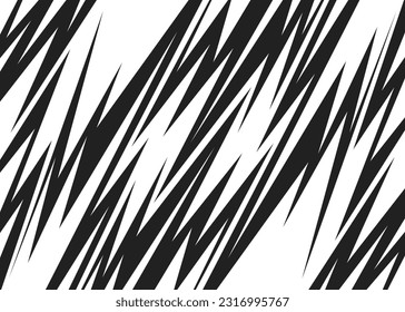 Abstract background with seamless diagonal arrow line pattern. Reflective lightning pattern