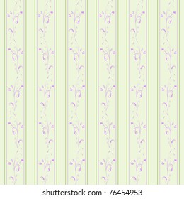 Abstract background of seamless floral pattern